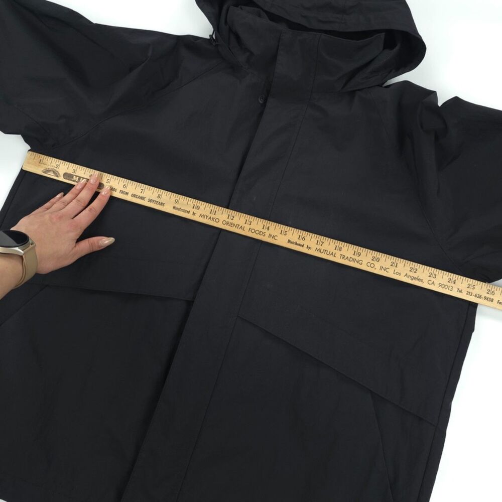 UNIQLO Windproof Stand Collar Blouson Soft Shell Hoodie Jacket Gorpcore Minimal - Picture 4 of 13